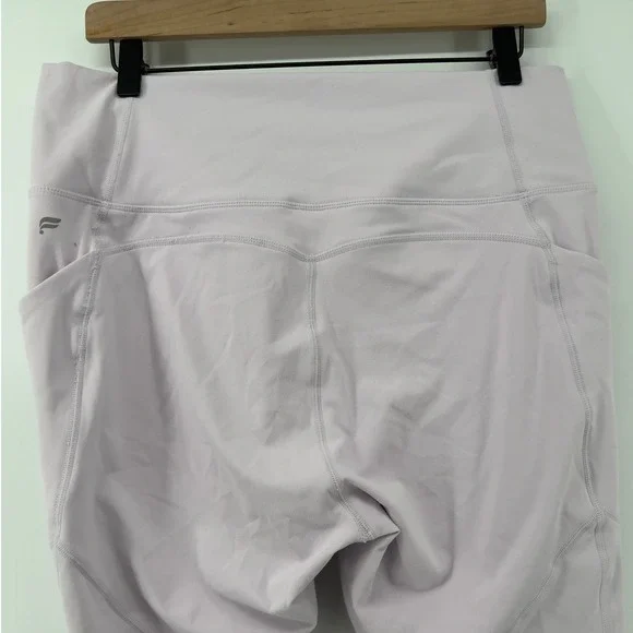 Fabletics Women XXL Oasis PureLuxe High-Waisted 7/8 Legging Lilac Athleisure Gym - Picture 4 of 8